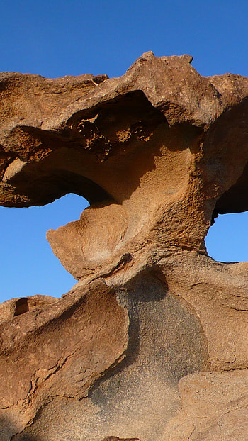 Asia , Alxa League Mongolia, , Wind erosion beauty HD phone wallpaper