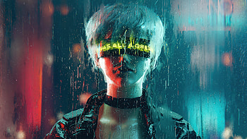Dream Dealer Cyber Girl, cyberpunk, scifi, artist, artwork, digital-art HD wallpaper