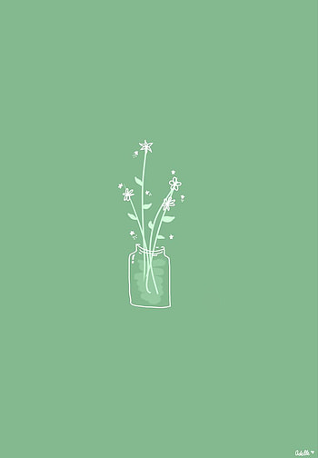 Green Aesthetic Minimalist Background. green, Simple , Pastel background , Green Minimalist Aesthetic HD phone wallpaper