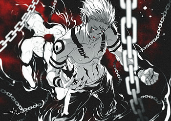 Sukuna (Jujutsu Kaisen) Anime Board, Ryomen Sukuna HD wallpaper