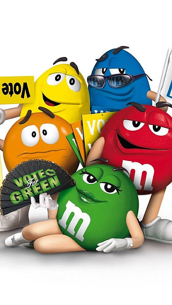 MandM's, Vibrant , Colorful candy, Creative art HD phone wallpaper