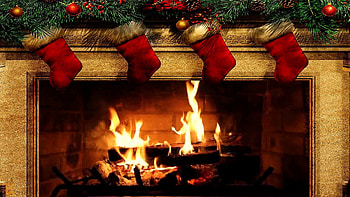 Animated Christmas with Music HD wallpaper