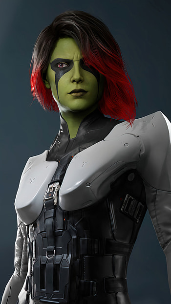 Gamora, Marvel's Guardians of the Galaxy HD phone wallpaper