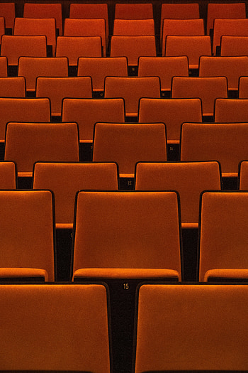 Miscellanea, Miscellaneous, Brown, Rows, Ranks, Seats, Seating, Theatre HD phone wallpaper
