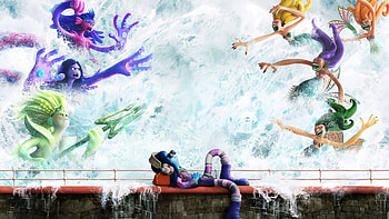 movie, Ruby Gillman, Teenage Kraken HD wallpaper