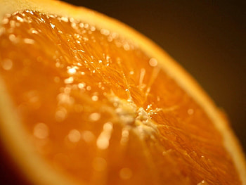 Macro, Ripe, Slice, Section, Juicy HD wallpaper