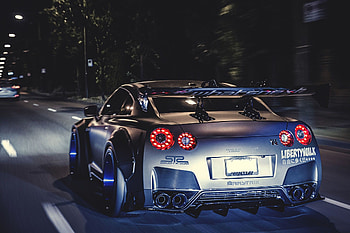 Nissan GTR Liberty Walk HD wallpaper
