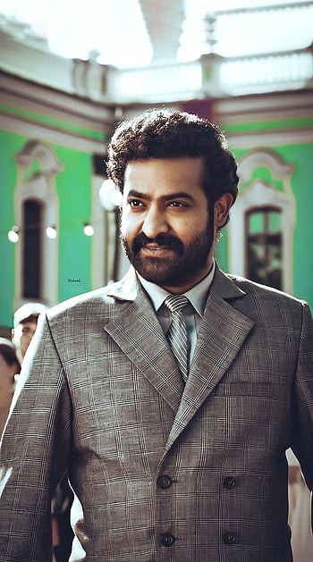 Jr NTR, dress_shirt, Tarak, RRR, Bheem HD phone wallpaper