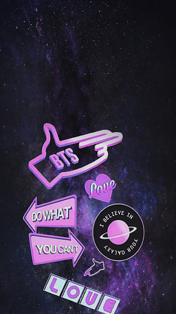 Bts Symbol, Logo Abstract HD phone wallpaper
