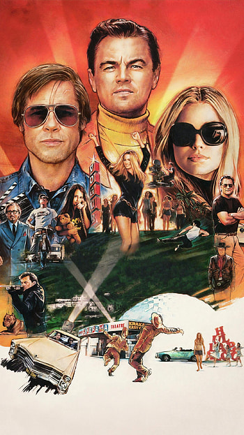 Once Upon a Time… in Hollywood (2022) movie HD phone wallpaper