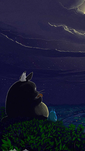 Studio Ghibli, Anime masterpiece, Visual storytelling, Whimsical art HD phone wallpaper