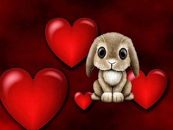 Valentine, heart, abstract, love HD wallpaper