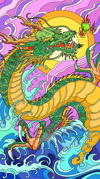 Holiday, chinese, dragon HD phone wallpaper