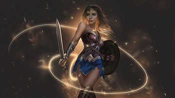 Iconic Wonder Woman Legacy, wonder-woman, superheroes, artwork, artist, digital-art, artstation HD wallpaper