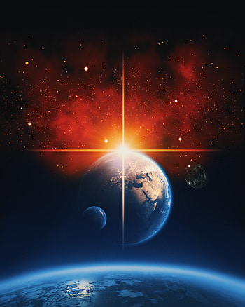 Shining, Planets, Universe, Stars, Galaxy HD phone wallpaper