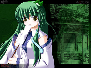 Anime, Touhou, Sanae Kochiya HD wallpaper