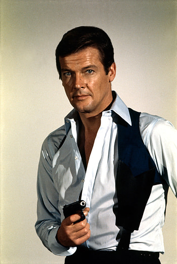 James Bond movie, Roger Moore, actor, timeless HD phone wallpaper