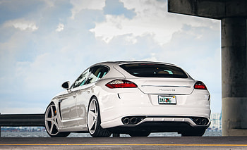 Auto, Porsche, Cars, Back View, Rear View, Panamera HD wallpaper