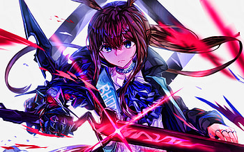Amiya, sword, ArKnights, manga, protagonist, ArKnights characters, Amiya ArKnights HD wallpaper