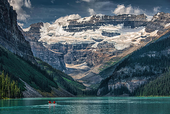 Lake Louise , Background HD wallpaper
