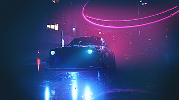 NFS Heat BMW M3, Neon HD wallpaper