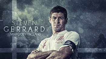 Steven Gerrard, english footballer, gerrard, england HD wallpaper