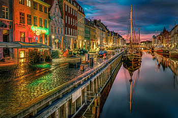 Ultra Copenhagen, High-resolution , Stunning visuals, City's allure HD wallpaper