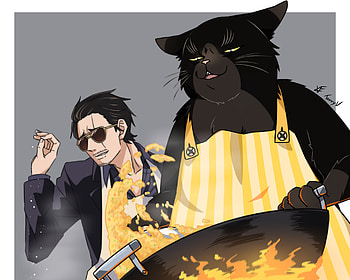 Tatsu & Yukichi, Tatsu (The Way of the Househusband), Anime, crossover HD wallpaper