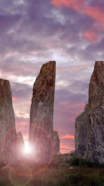 Craigh Na Dun, cloud, sky, skye, outlander, scotland HD phone wallpaper