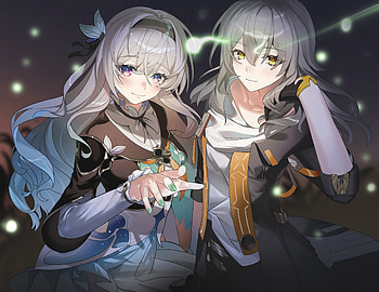 Stelle & Firefly — Luminous Duo | Honkai: Star Rail Quad, Honkai: Star Rail, Firefly (Honkai: Star Rail), Stelle (Honkai: Star Rail), video game HD wallpaper