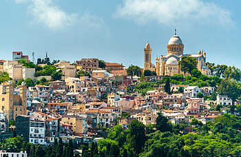 Notre-Dame d'Afrique, Algeria HD wallpaper