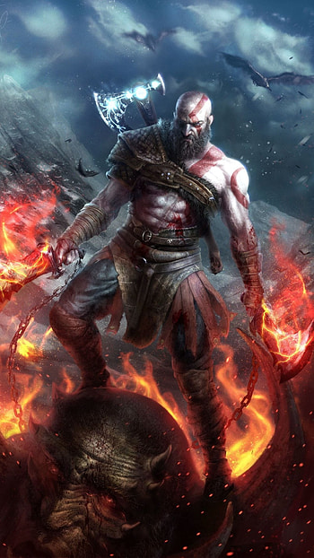 God Of War, Video game HD phone wallpaper