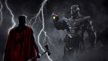 Thanos, Thor HD wallpaper