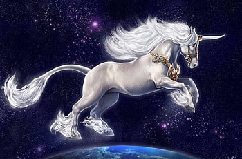Unicorn, other, abstract, fantasy HD wallpaper