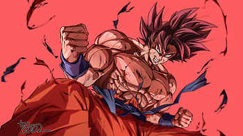 Anime - Dragon ball Z, Anime, Goku, Kaioken, Dragon Ball, Dragon Ball Z HD wallpaper