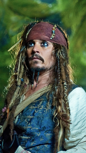 Johnny Depp, Jack Sparrow, movie HD phone wallpaper