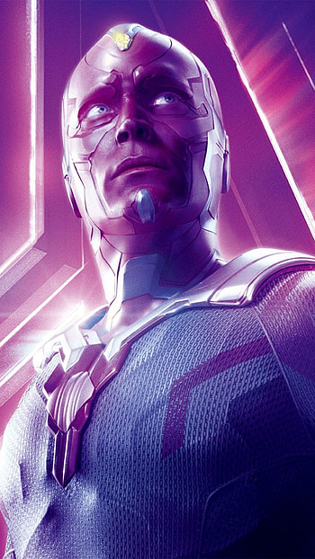 Marvel Vision, Avengers, Marvel HD phone wallpaper