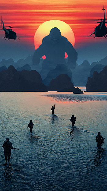 Kong: Skull Island (2022) movie HD phone wallpaper