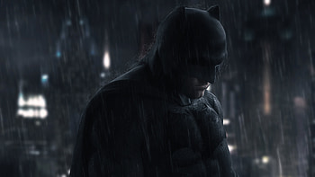 Batman In Dark Rain , batman, superheroes, artist, artwork, digital-art, artstation HD wallpaper