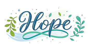 Hope Inspired – Ultra of Elegant Hope Typography, hope, typography, inspirational, calligraphy, nature HD wallpaper