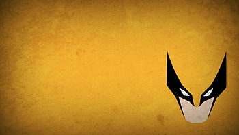 minimalistic X-Men Wolverine superheroes Marvel Comics yellow background - ( / Wallbase. HD wallpaper
