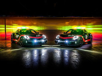Porsche 911 Turbo, Safety car for WEC, 2018 HD wallpaper