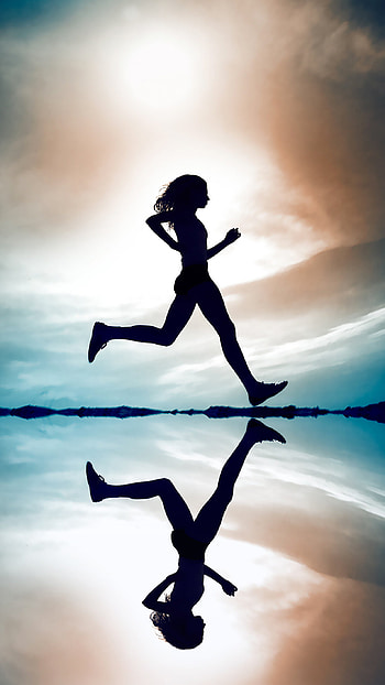 Running women, , Emotional drive, Captivating fitness HD phone wallpaper