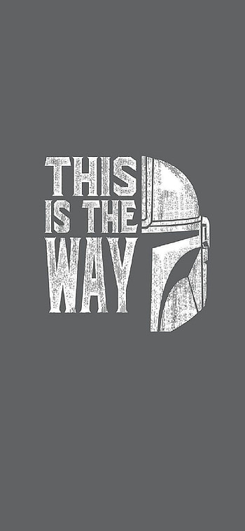 Mandalorian Grey, Starwars HD phone wallpaper