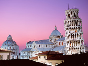 Tower Of Pisa, Landscape, Cities, Architecture HD wallpaper