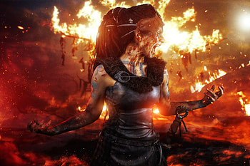 Hellblade Senuas Sacrifice Game 2019, hellblade-senuas-sacrifice, 2019-games, games, cosplay HD wallpaper