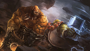 World Of Warcraft Garrorsh, world-of-warcraft, games, dragon HD wallpaper