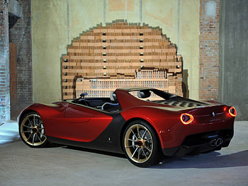 ferrari, car, garage, red HD wallpaper