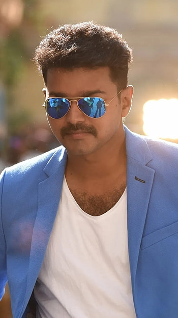Nadigar Vijay, Blue Goggle, smart, hero HD phone wallpaper