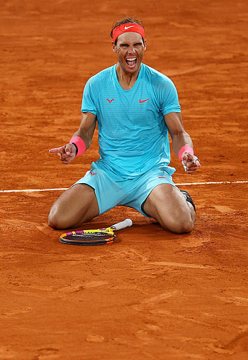 Rafael Nadal, King of Clay, French Open 2020 HD phone wallpaper